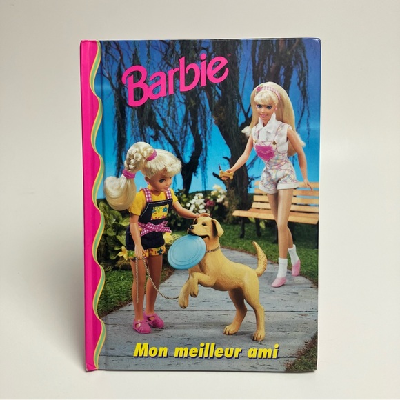 Barbie Other - 90s Vintage Barbie French Childrens Book "Mon meilleur ami" Livre 1999 Mattel
